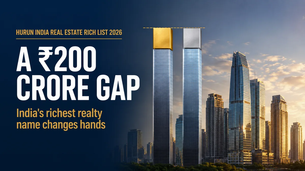 India's Real Estate Rich List 2026 Shuffles at the Top — But Read What It Measures